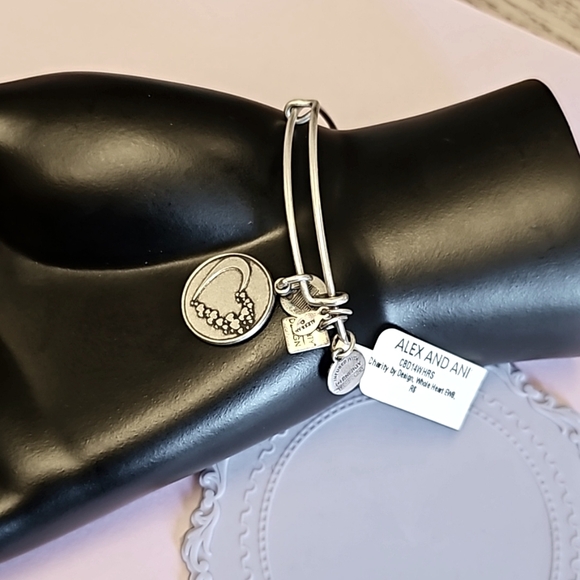 Alex and Ani Charity by Design Whole Heart EBW bracelet - Picture 5 of 5